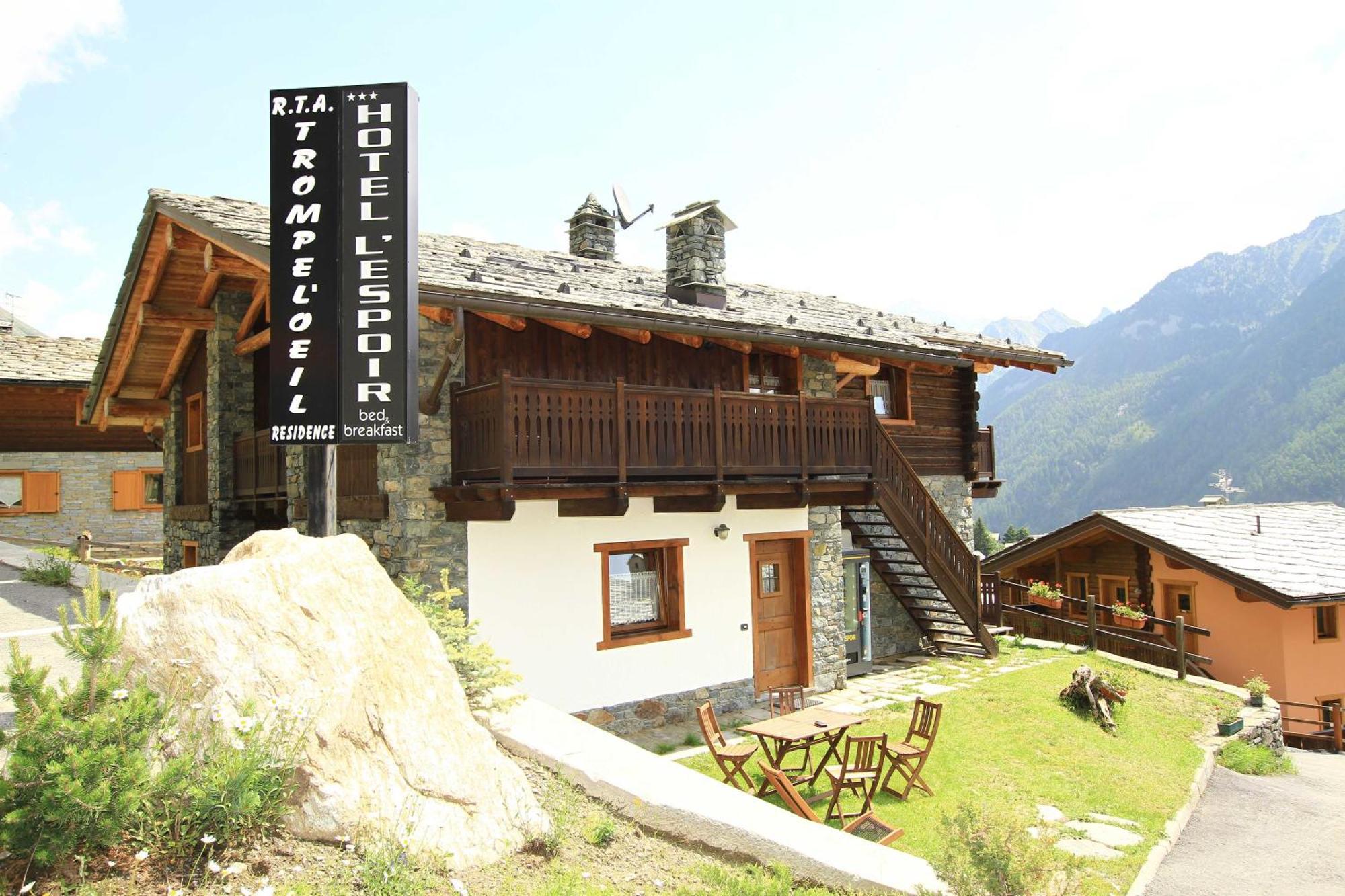 Residence Trompe-L'Oeil Champoluc Dış mekan fotoğraf